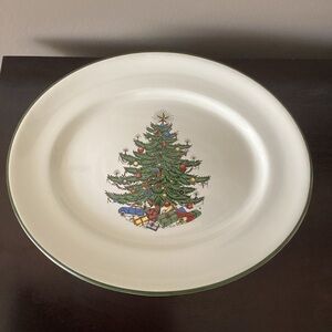 Cuthbertson Original Christmas Tree Ceramic Platter made in England